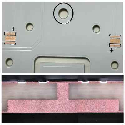 2層塞銅塊基 PCB